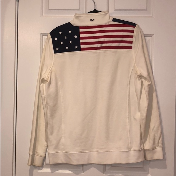 VINEYARD VINES SHEPSHIRT RED WHITE AND BLUE - Picture 2 of 2